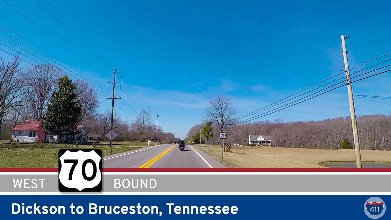 U.S. Highway 70: Dickson to Bruceton - Tennessee