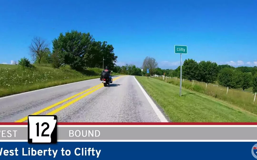 Arkansas Highway 12: West Liberty to Clifty