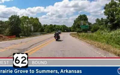 U.S. Highway 62: Prairie Grove to Summers – Arkansas