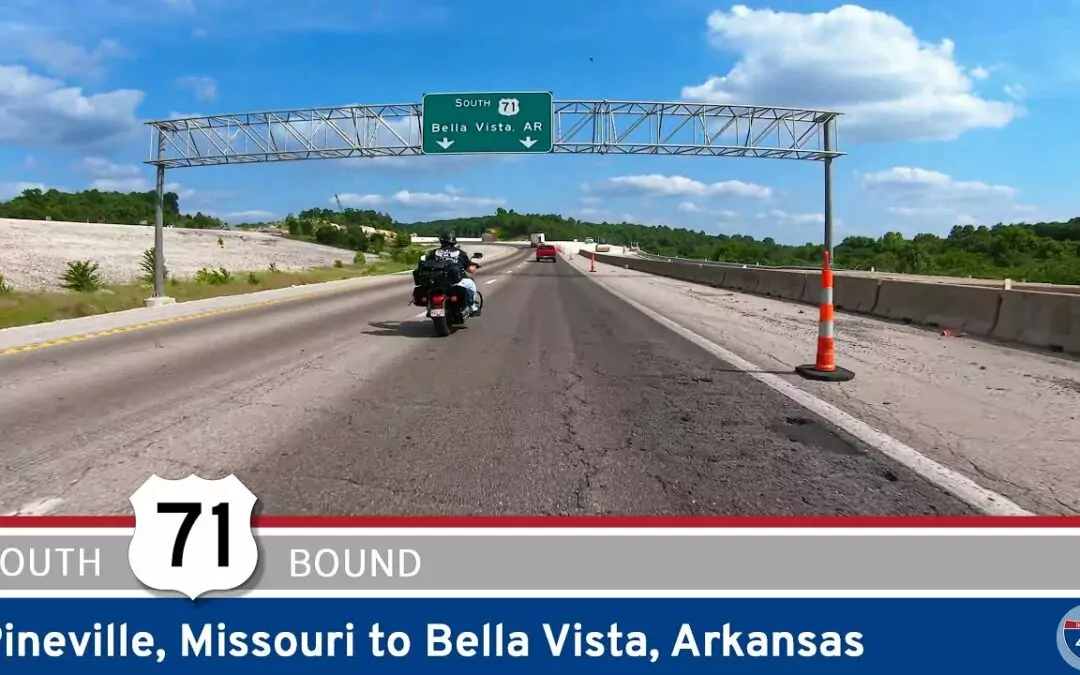 U.S. Highway 71: Pineville to Bella Vista, Arkansas – Missouri