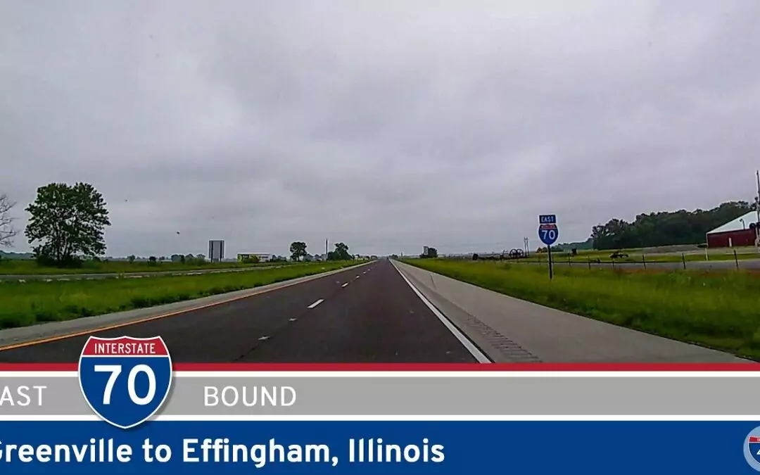 Interstate 70:  Greenville to Effingham – Illinois