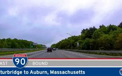 Interstate 90: Sturbridge to Auburn – Massachusetts