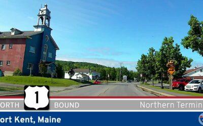 U.S. Highway 1: Fort Kent, Maine – North Terminus