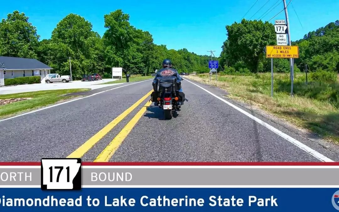 Arkansas Highway 171: Diamondhead to Lake Catherine State Park