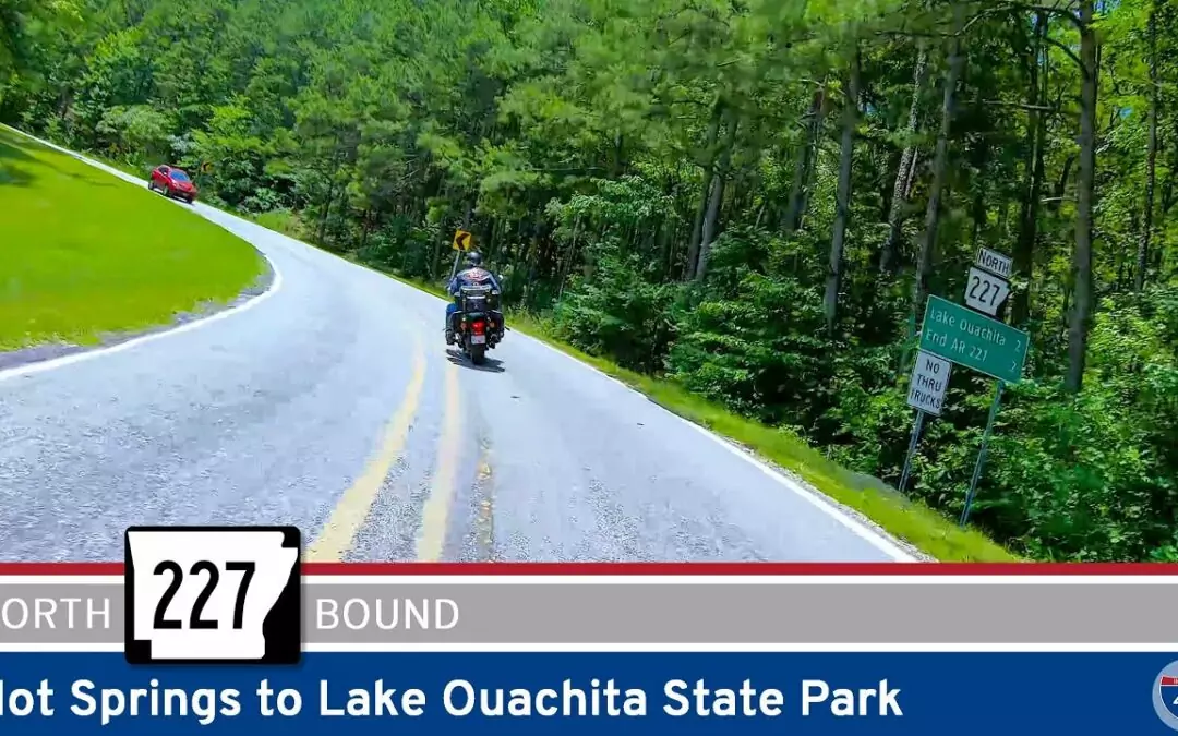 Arkansas Highway 227: Hot Springs to Lake Ouachita State Park