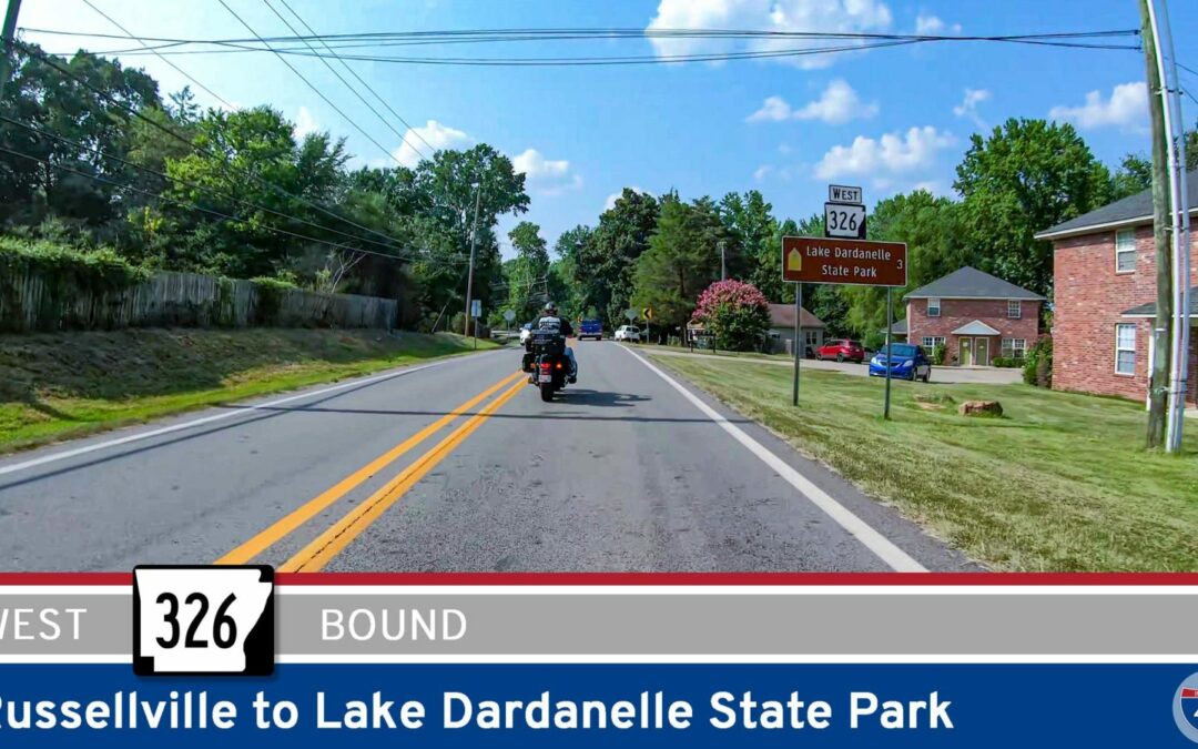 Arkansas Highway 326: Russellville to Lake Dardanelle State Park