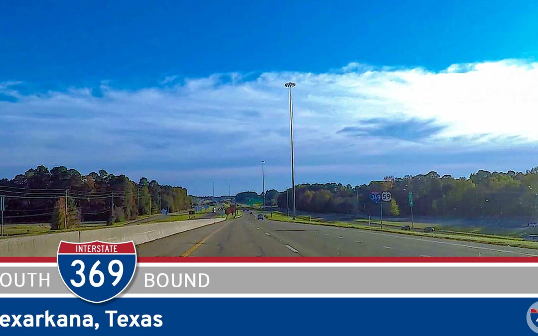 Interstate 369: Southbound in Texarkana – Texas