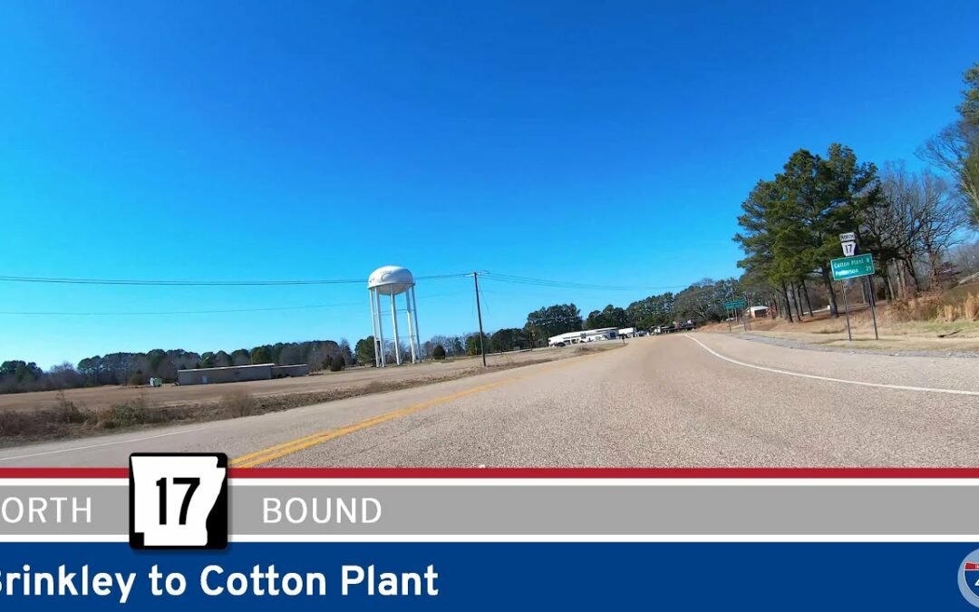 Arkansas Highway 17: Brinkley to Cotton Plant