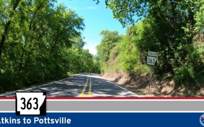 Arkansas Highway 363: Atkins to Pottsville