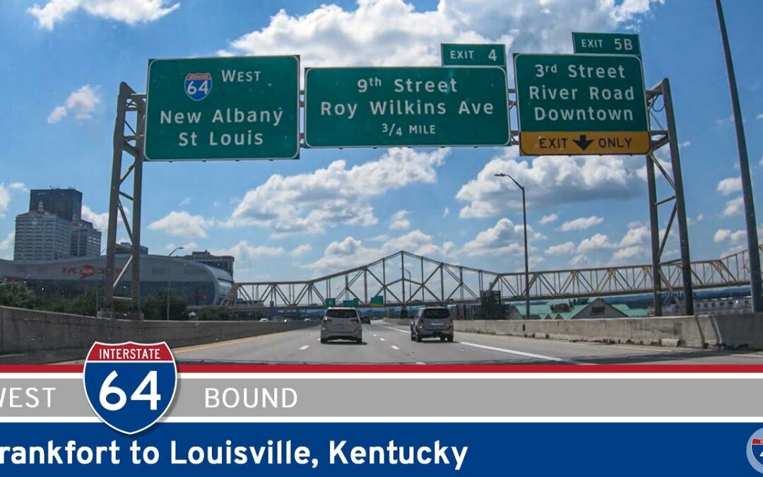 Interstate 64: Frankfort to Louisville – Kentucky