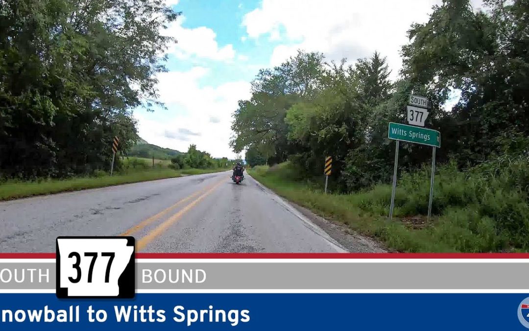 Arkansas Highway 377: Snowball to Witts Springs