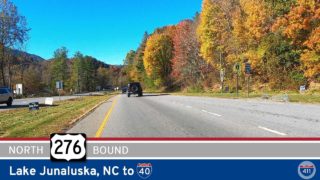 rive America's Highways for 6 miles west along U.S. Route 276 from Maggie Valley to I-40 in North Carolina.