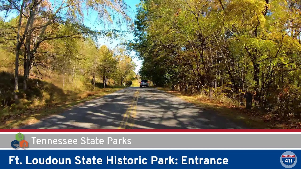 🚙 Drive America's Highways for 1 miles north from Tennessee State Route 360 in Vonore to the park's picnic area in Ft. Loudoun State Park.