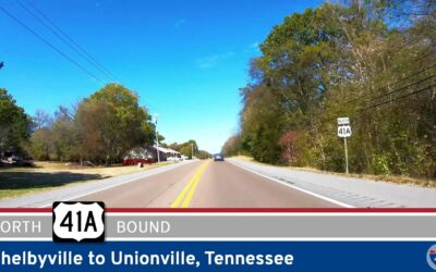 U.S. Route 41A: Shelbyville to Unionville – Tennessee