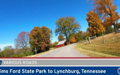 Tims Ford State Park to Lynchburg – Tennessee