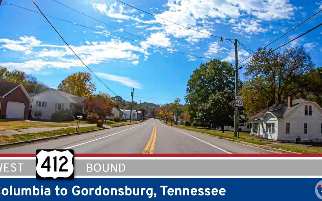 U.S. Route 412: Columbia to Gordonsburg – Tennessee