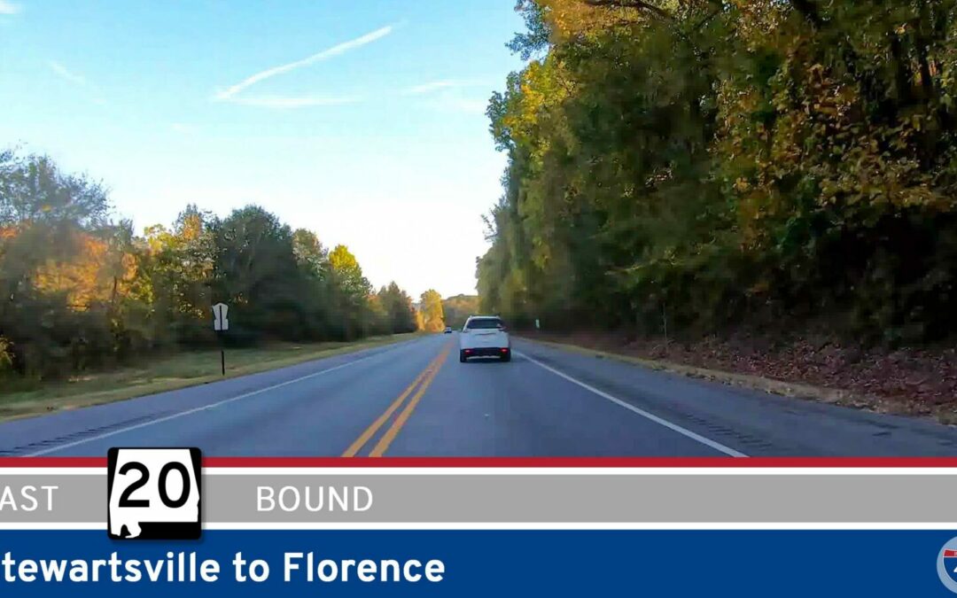 Alabama Highway 20: Stewartsville to Florence