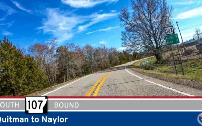 Arkansas Highway 107: Quitman to Naylor