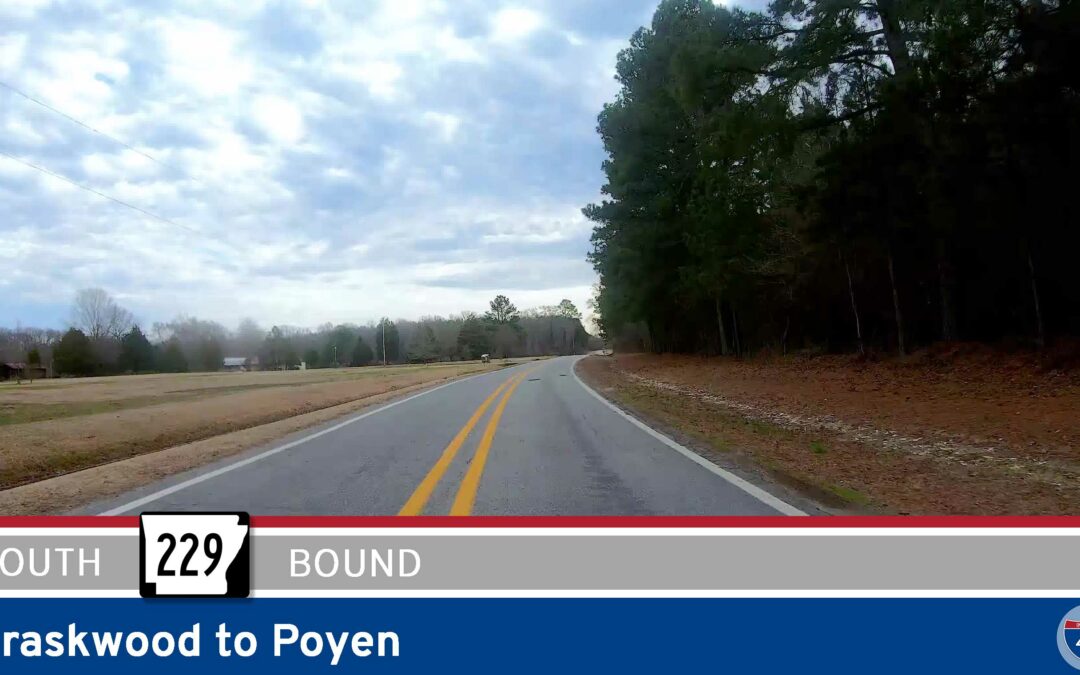 Arkansas Highway 229: Traskwood to Poyen