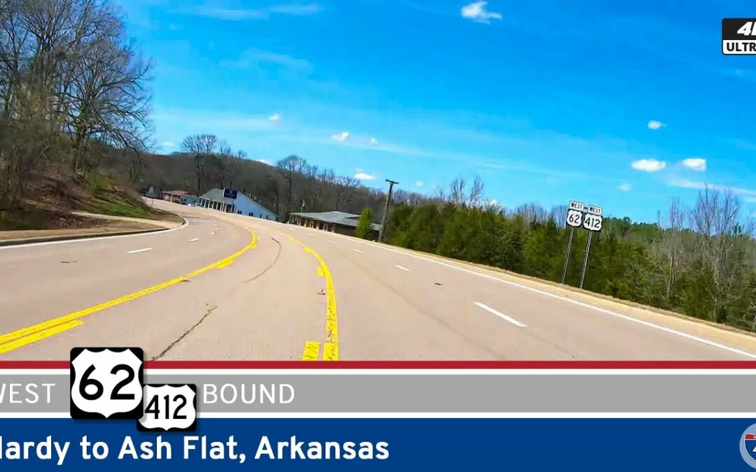 U.S. Route 62: Hardy to Ash Flat – Arkansas