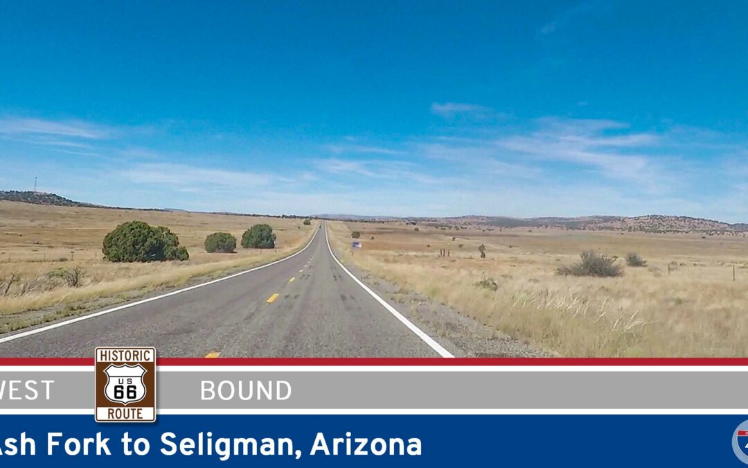 [Remastered] Historic Route 66 – Ash Fork to Seligman – Arizona (Ad-Free)