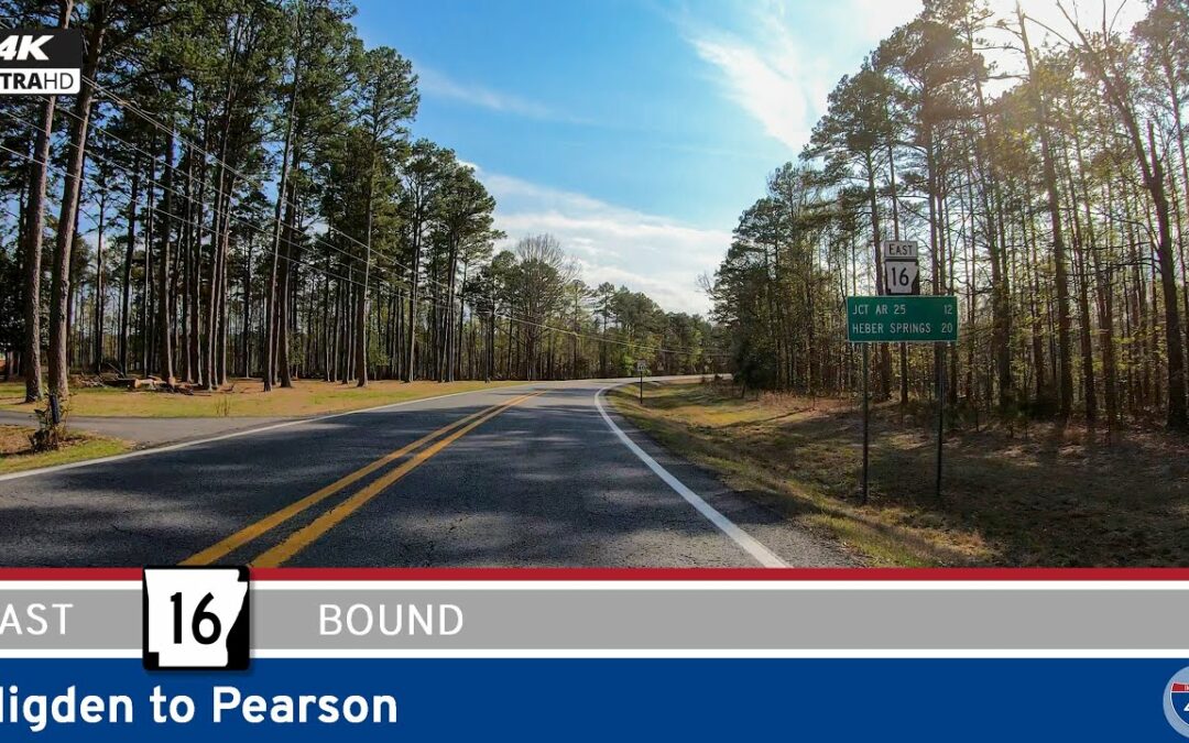 Arkansas Highway 16: Higden to Pearson