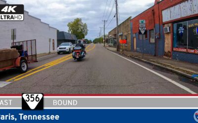 Tennessee Route 356: Paris – Eastbound (4K/Real-Time)