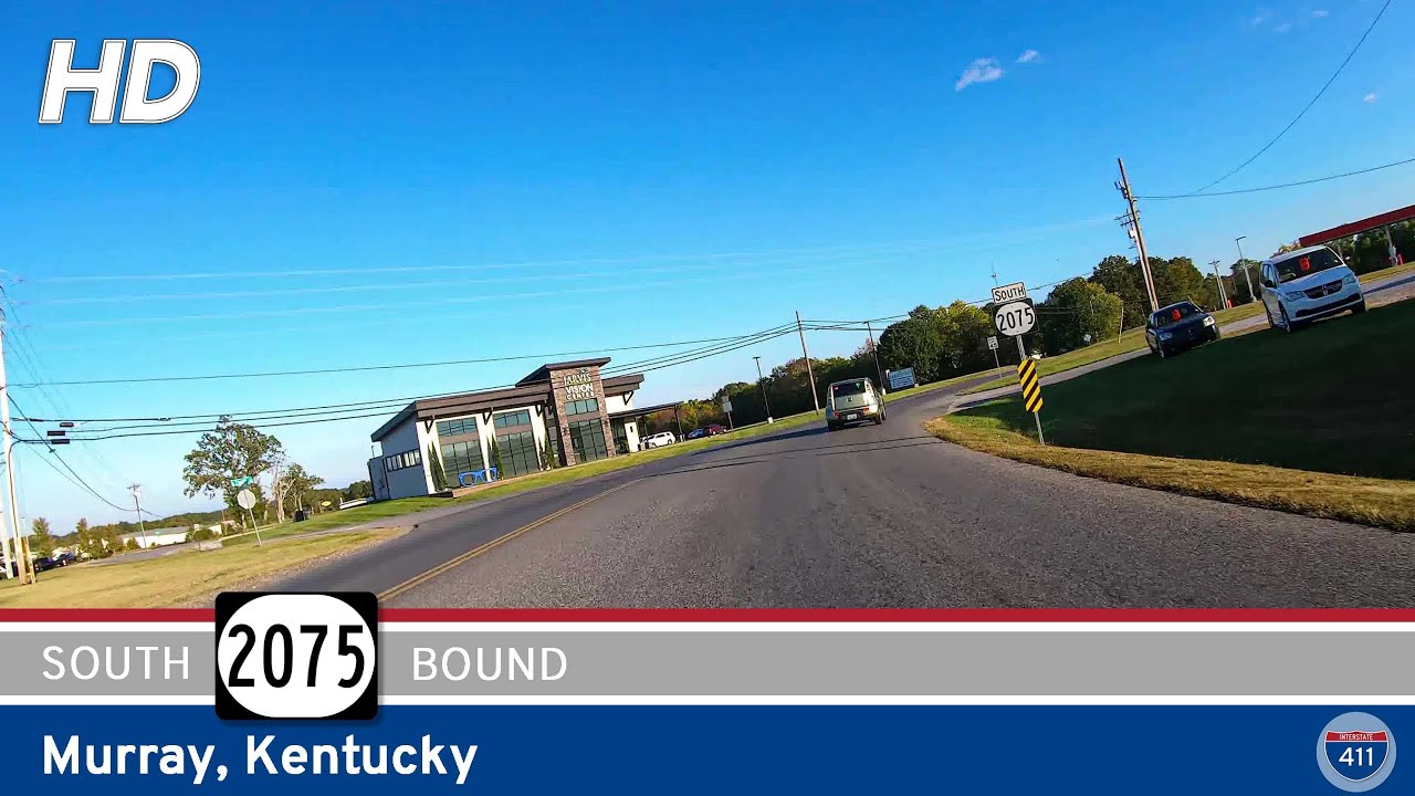 Drive America's Highways for 2 miles south along KY-2075 in Murray, Kentucky