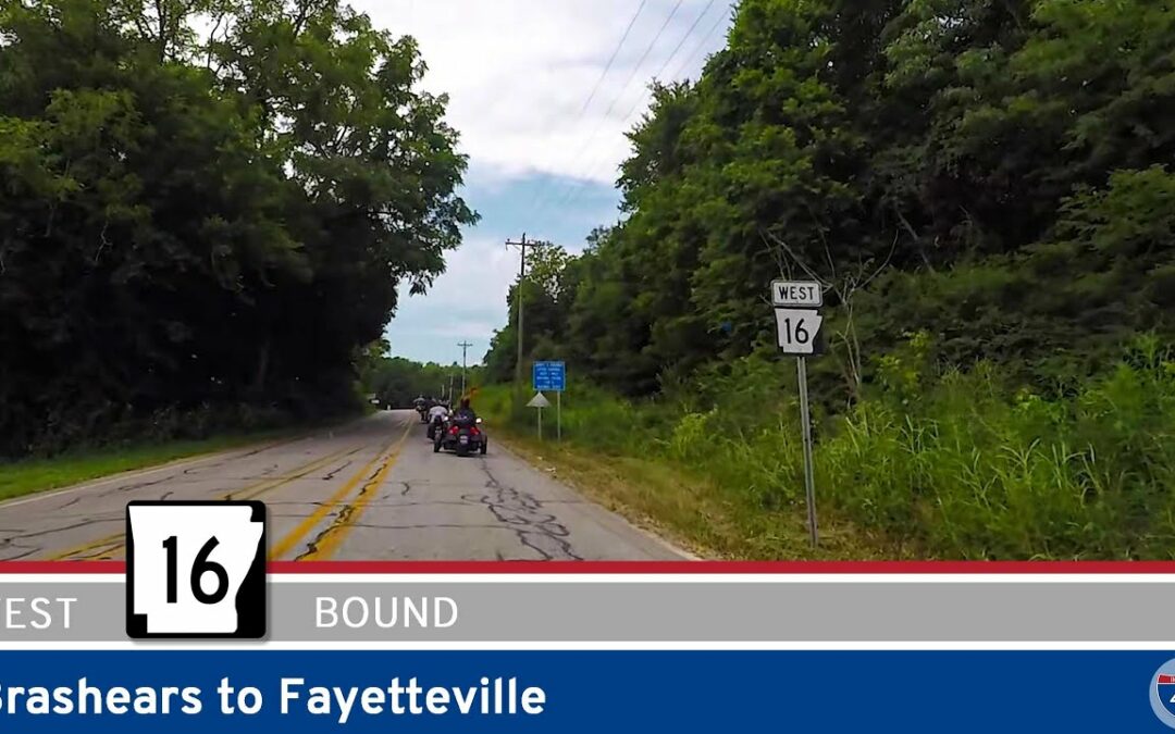 Arkansas Highway 16 – Brashears to Fayetteville