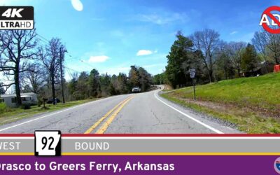 Arkansas Highway 92: Drasco to Greers Ferry