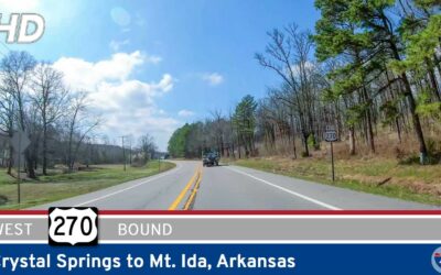 U.S. Route 270: Crystal Springs to Mt. Ida – Arkansas