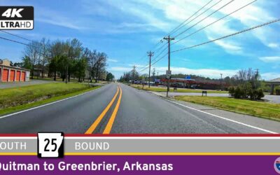 Arkansas Highway 25: Quitman to Greenbrier