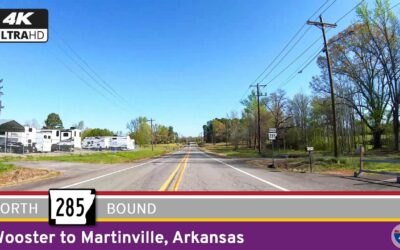 Arkansas Highway 285: Wooster to Martinville