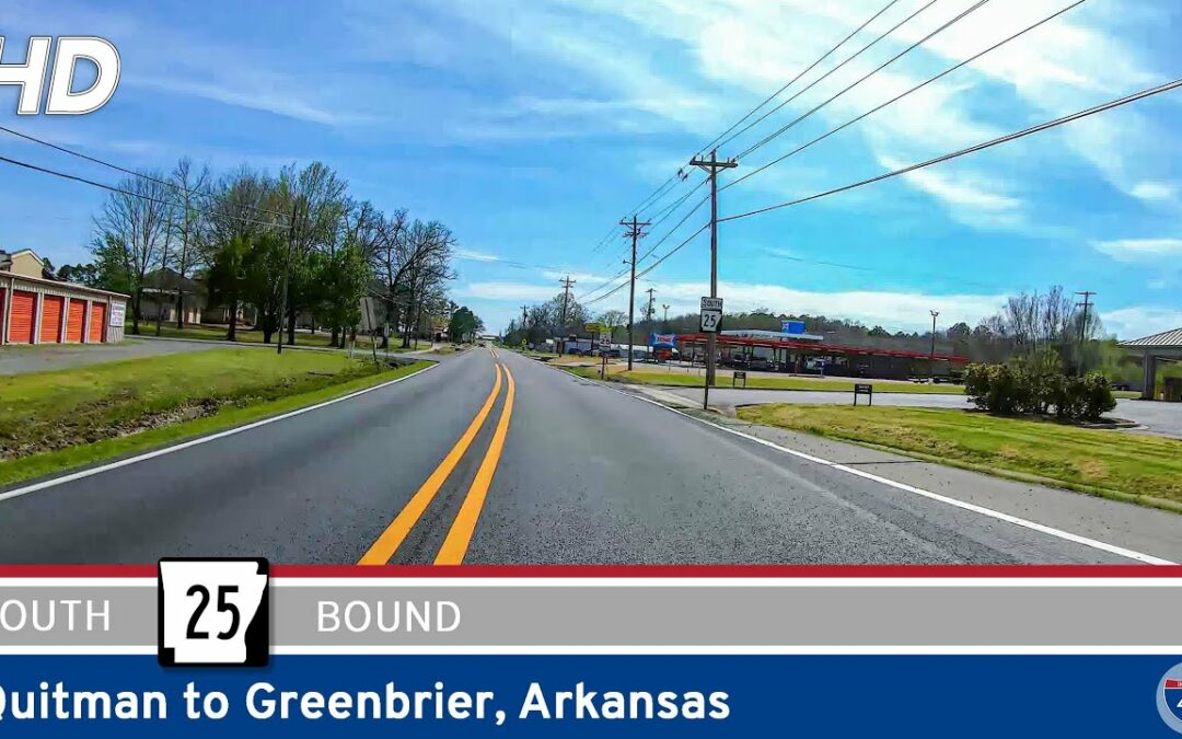 Arkansas Highway 25: Quitman to Greenbrier