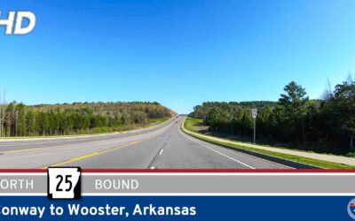 Arkansas Highway 25: Conway to Wooster