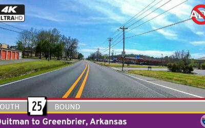 Arkansas Highway 25: Quitman to Greenbrier