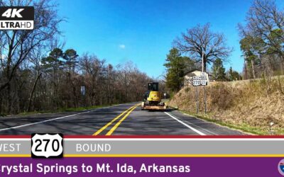 U.S. Route 270: Crystal Springs to Mt. Ida – Arkansas