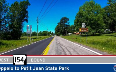 [Revisited] Arkansas Highway 154: Oppelo to Petit Jean State Park