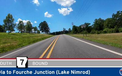 Arkansas Highway 7: Ola to Fourche Junction