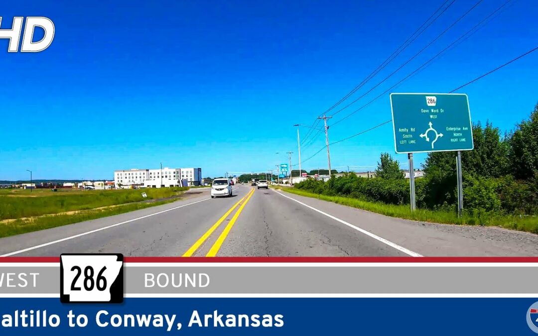 Arkansas Highway 286: Saltillo to Conway