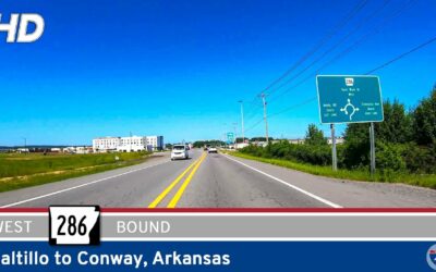 Arkansas Highway 286: Saltillo to Conway