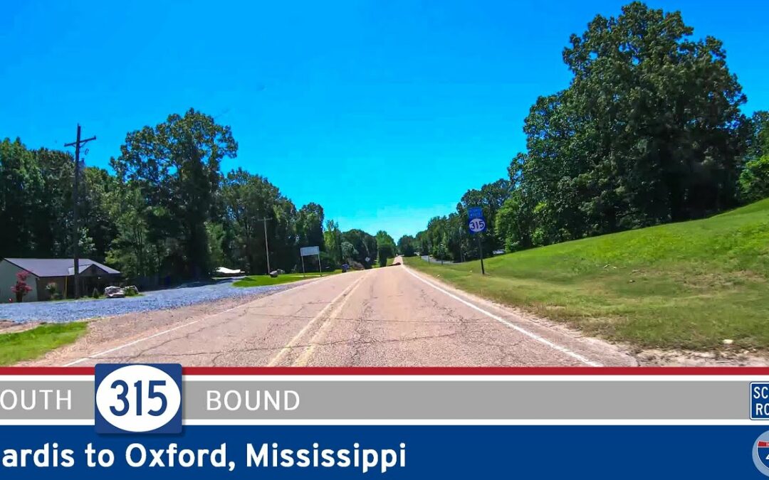 Mississippi Highway 315: Sardis to Oxford