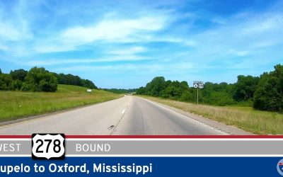 U.S. Route 278: Tupelo to Oxford – Mississippi