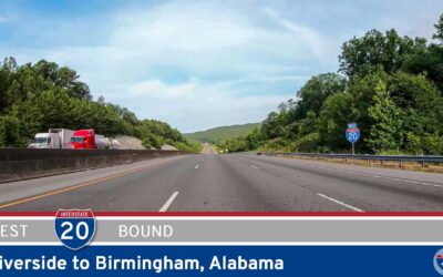 Interstate 20: Riverside to Birmingham – Alabama