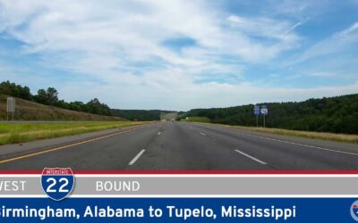 Interstate 22: Birmingham to Tupelo – Alabama/Mississippi