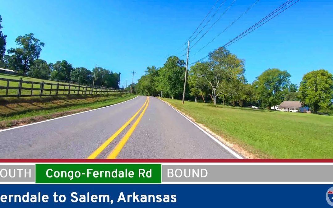 Congo-Ferndale Rd: Ferndale to Salem ~ Arkansas