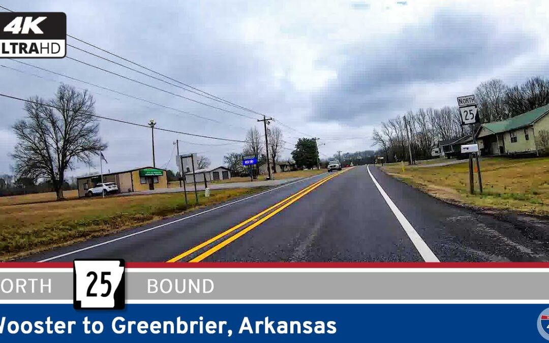 Arkansas Highway 25: Wooster to Greenbrier