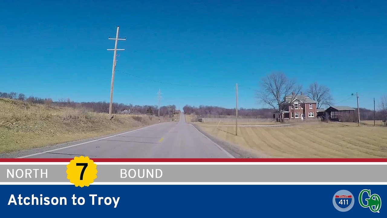 Kansas Highway K-7: Atchison to Troy