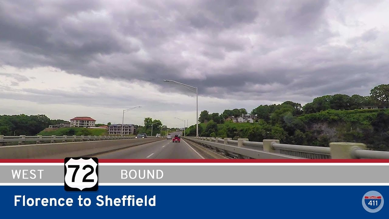 U.S. Route 72: Florence to Sheffield – Alabama