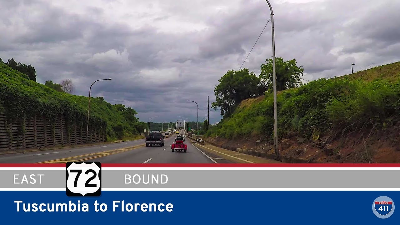 U.S. Route 72: Tuscumbia to Florence – Alabama